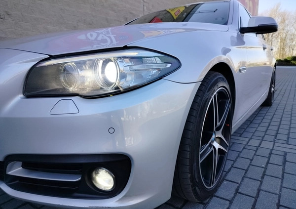 BMW Seria 5 cena 59900 przebieg: 370000, rok produkcji 2013 z Pniewy małe 301